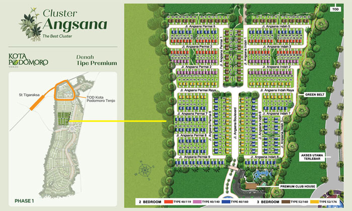 cluster-angsana-kota-podomoro-tenjo