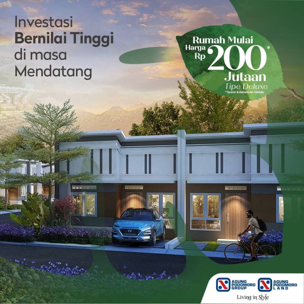 investasi kota podomoro tenjo