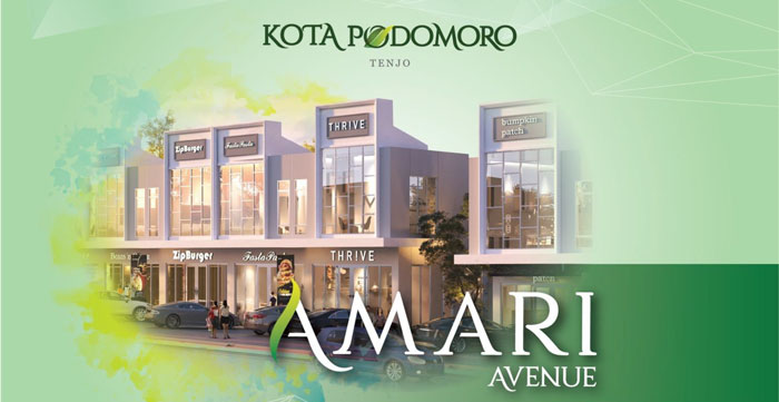 ruko amari kota podomoro tenjo