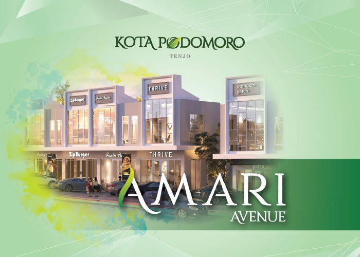 ruko amari kota podomoro tenjo