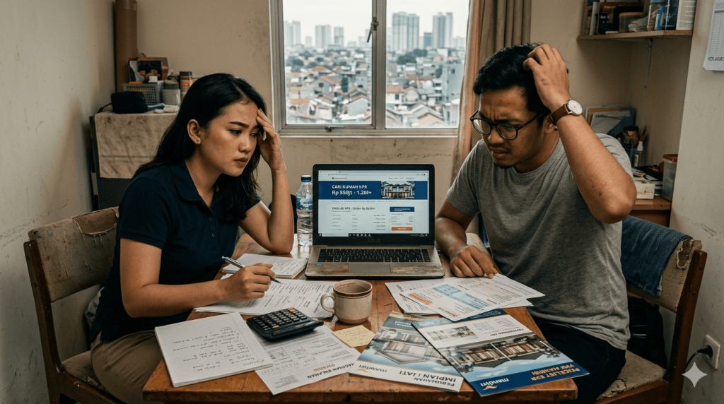 Ilustrasi harga properti semakin naik