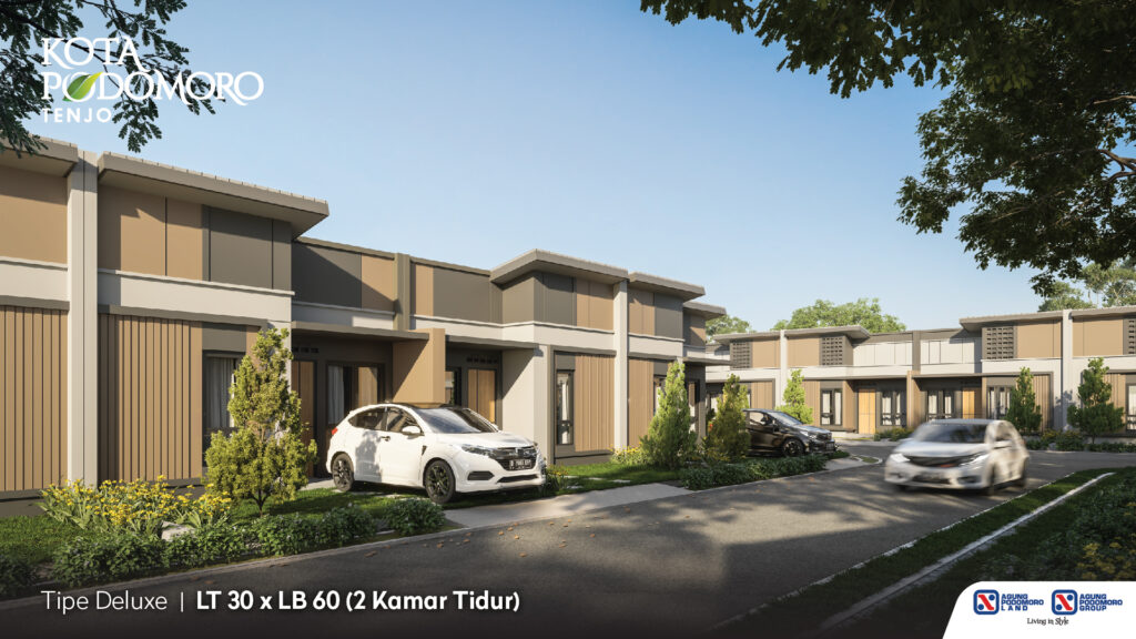 Denah dan Desain Interior Tipe Deluxe Kota Podomoro: Minimalis Modern