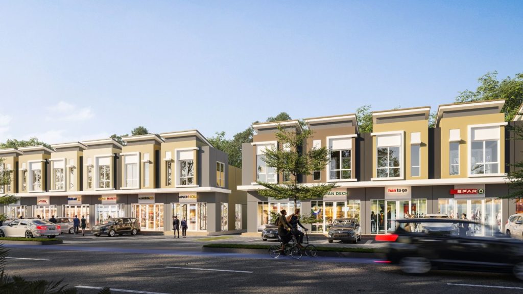 Ruko Lavender Arcade dan Lotus Arcade: Pusat Komersial Tahap Awal
